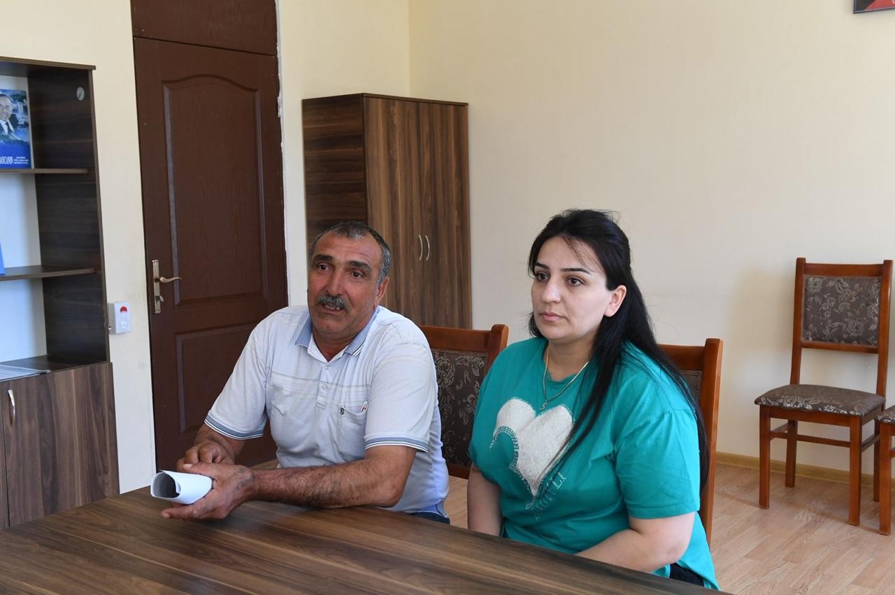 Şirvanda keçmiş məcburi köçkünlərin müraciətləri dinlənilib - FOTOLAR