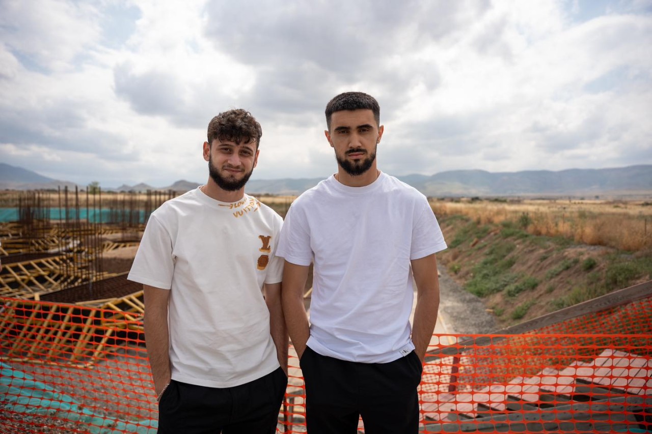 Qurban Qurbanov və futbolçuları "İmarət"də - VİDEO (FOTOLAR)