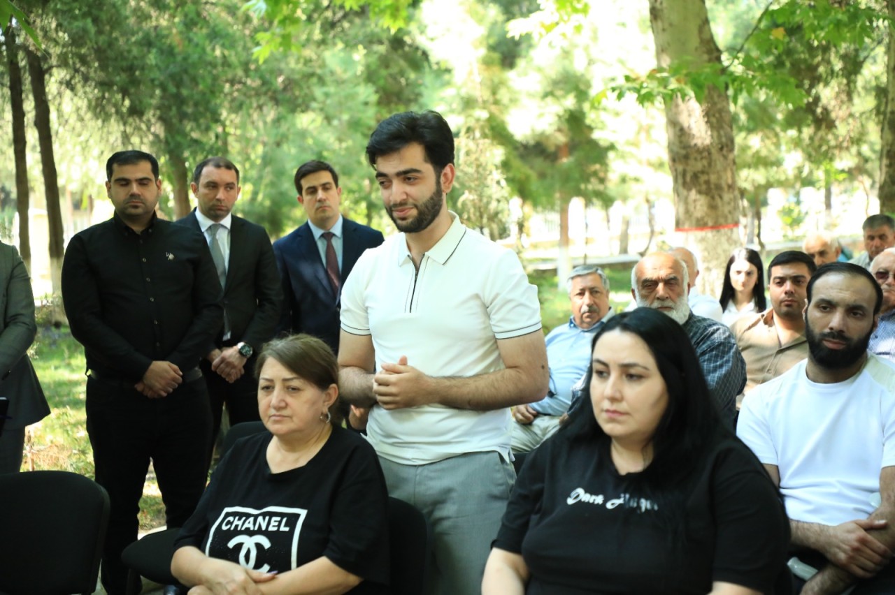 Niyazi Bayramov Aqrar Universitetdə qəbul keçirdi - FOTOLAR