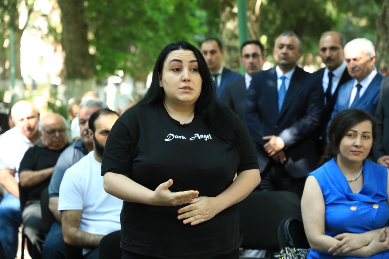 Niyazi Bayramov Aqrar Universitetdə qəbul keçirdi - FOTOLAR