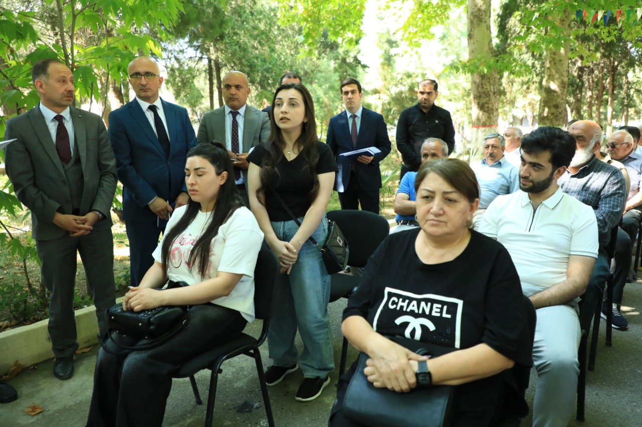 Niyazi Bayramov Aqrar Universitetdə qəbul keçirdi - FOTOLAR