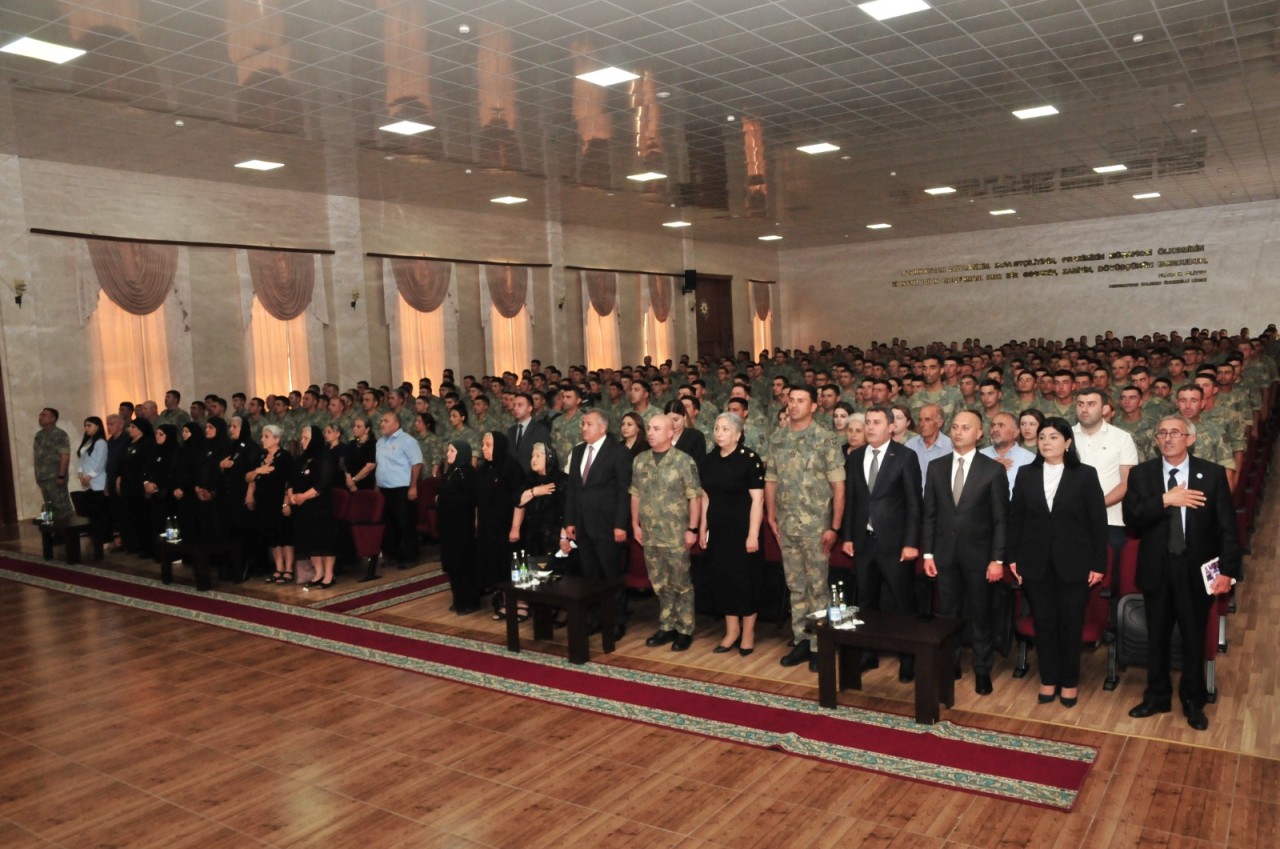 Abşeronda Silahlı Qüvvələr Gününə həsr olunmuş tədbir keçirilib - FOTOLAR