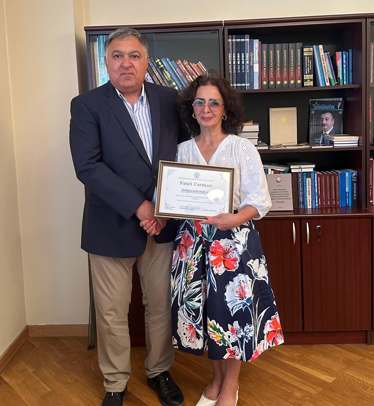 YAP Xəzər rayon təşkilatı partiya üzvləri ilə görüş keçirdi - FOTOLAR