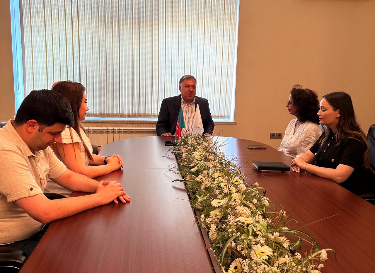 YAP Xəzər rayon təşkilatı partiya üzvləri ilə görüş keçirdi - FOTOLAR