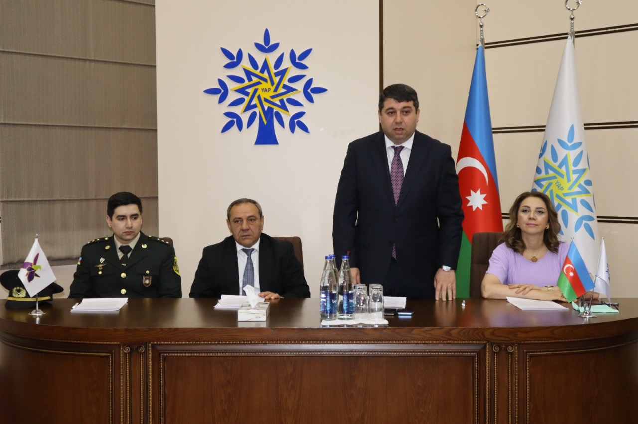 YAP Yasamal rayon təşkilatı tədbir keçirdi - FOTOLAR