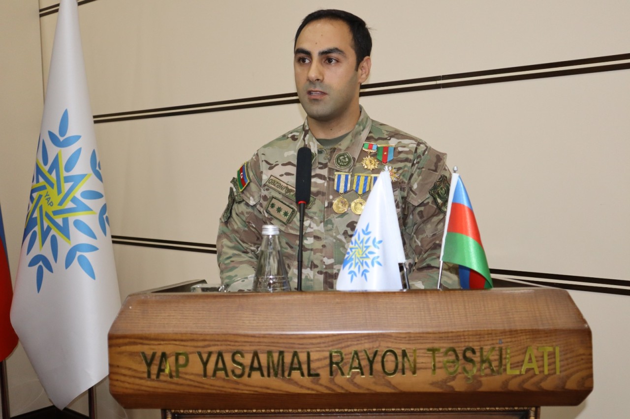 YAP Yasamal rayon təşkilatı tədbir keçirdi - FOTOLAR