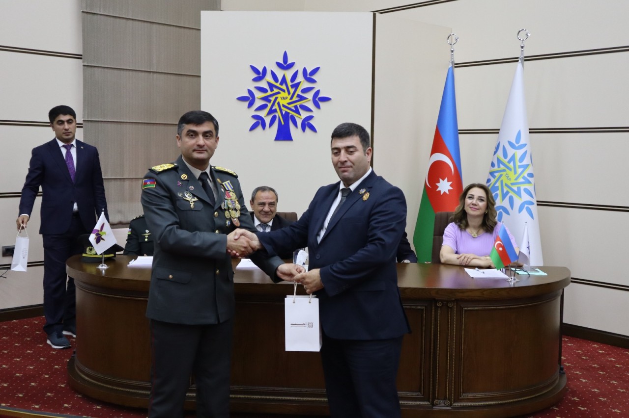 YAP Yasamal rayon təşkilatı tədbir keçirdi - FOTOLAR