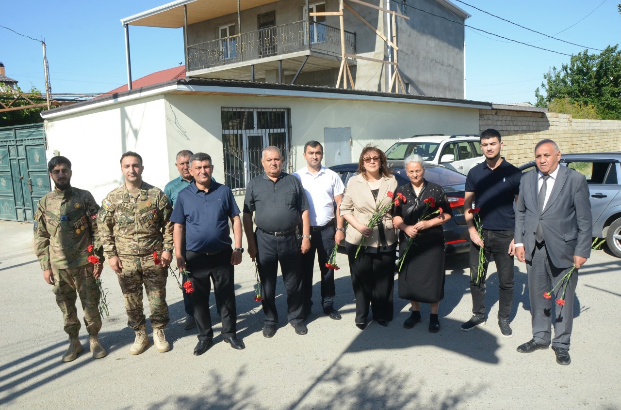 14 şəhidimizin abidə və abidə kompleksləri ziyarət olundu - FOTOLAR