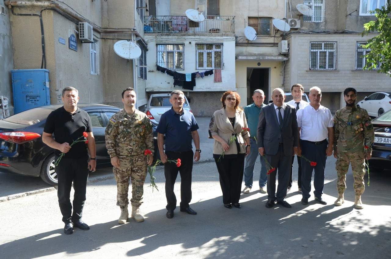 14 şəhidimizin abidə və abidə kompleksləri ziyarət olundu - FOTOLAR