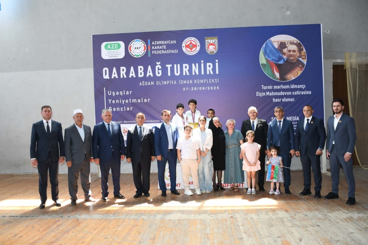 Ağdamda karate üzrə "Qarabağ" turniri keçirilib - FOTOLAR