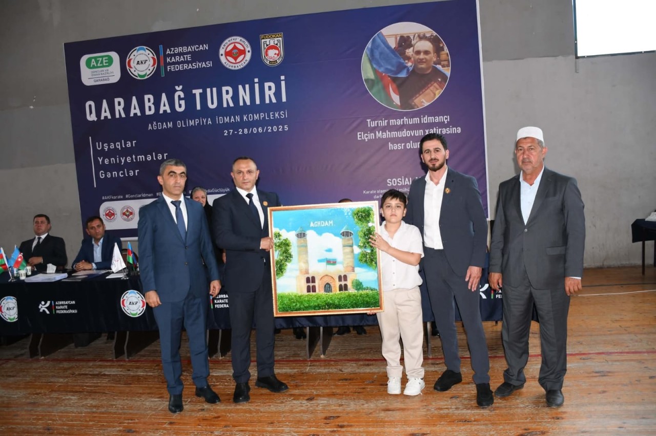 Ağdamda karate üzrə "Qarabağ" turniri keçirilib - FOTOLAR