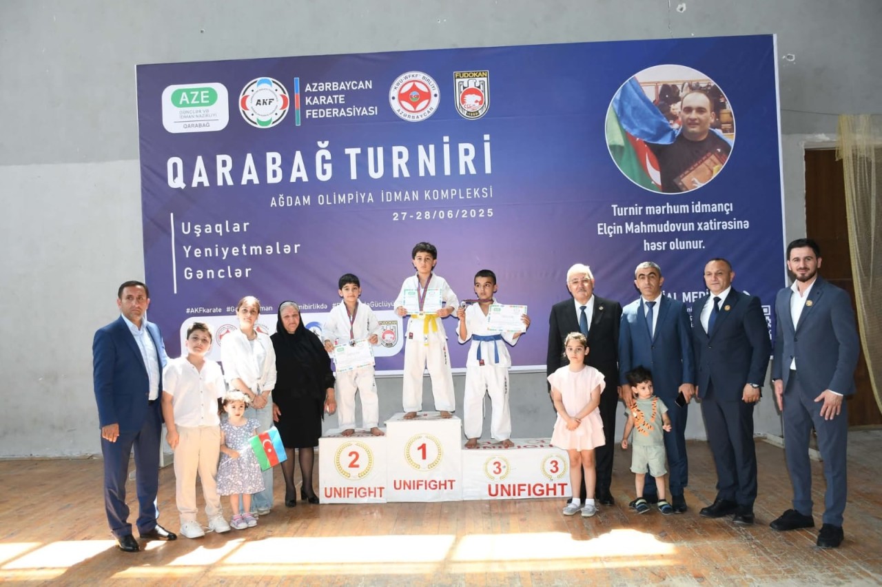 Ağdamda karate üzrə "Qarabağ" turniri keçirilib - FOTOLAR