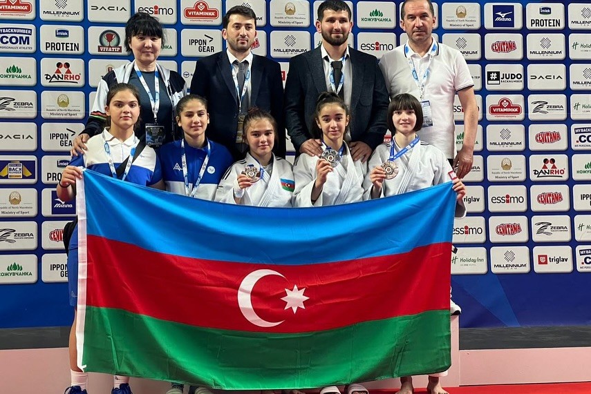 Cüdoçularımız Avropa çempionatında birinci olub