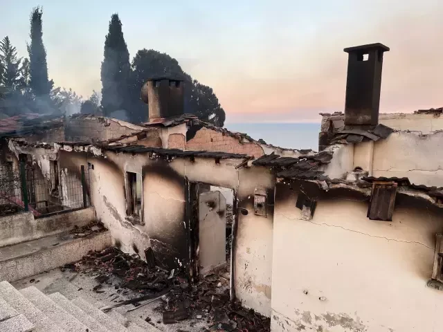 Türkiyə meşə yanğınları ilə mübarizə aparır - FOTOLAR