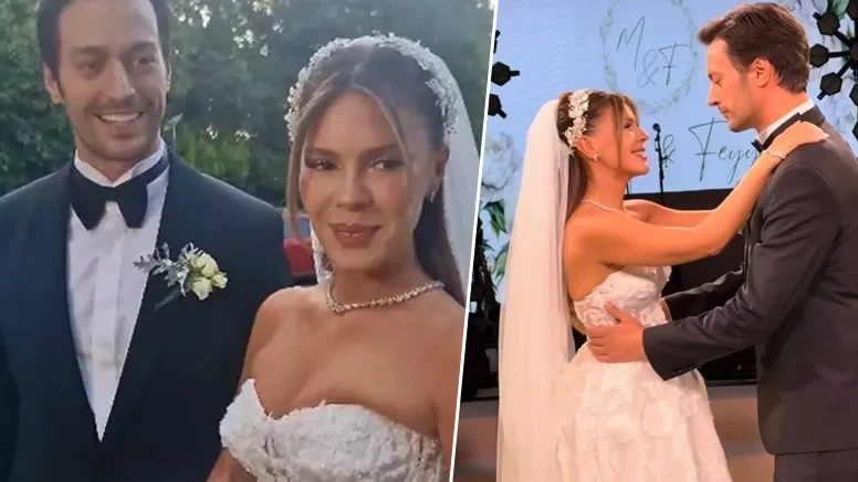 "Sedat" aparıcı ilə evləndi - FOTOLAR