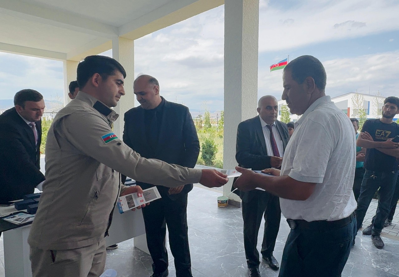 Köç karvanı Kəngərli kəndinə çatıb - FOTOLAR (YENİLƏNİB)