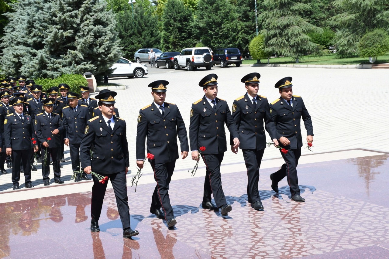 Ağdamda Polis Gününə həsr olunmuş tədbir keçirilib - FOTOLAR