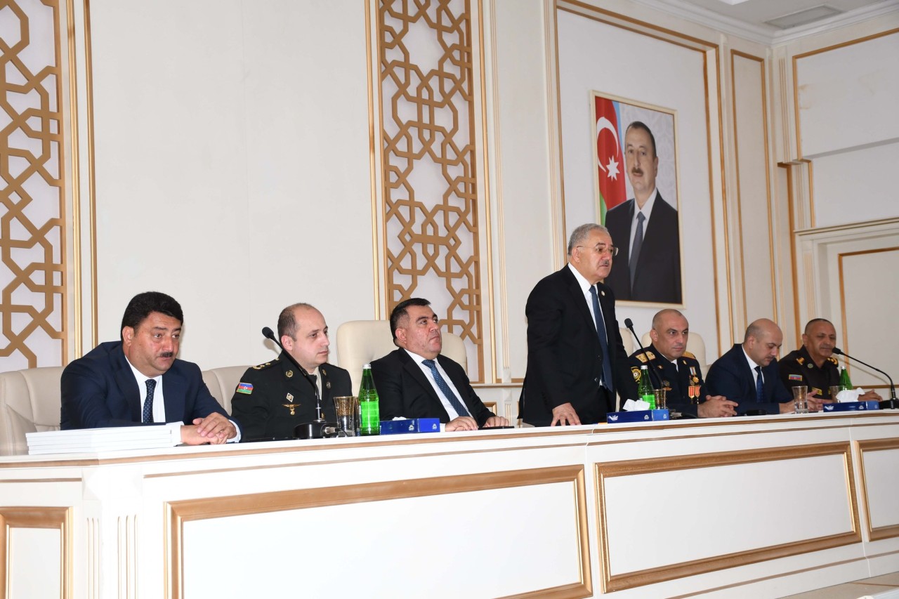 Ağdamda Polis Gününə həsr olunmuş tədbir keçirilib - FOTOLAR