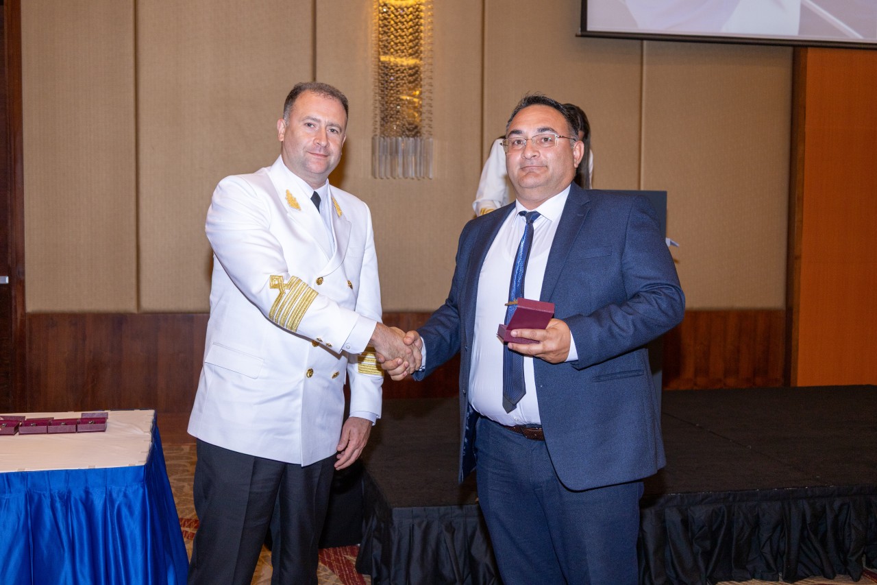 DDLA-da tədbir keçirildi - Bu dənizçilər təltif olundu (FOTO/VİDEO)