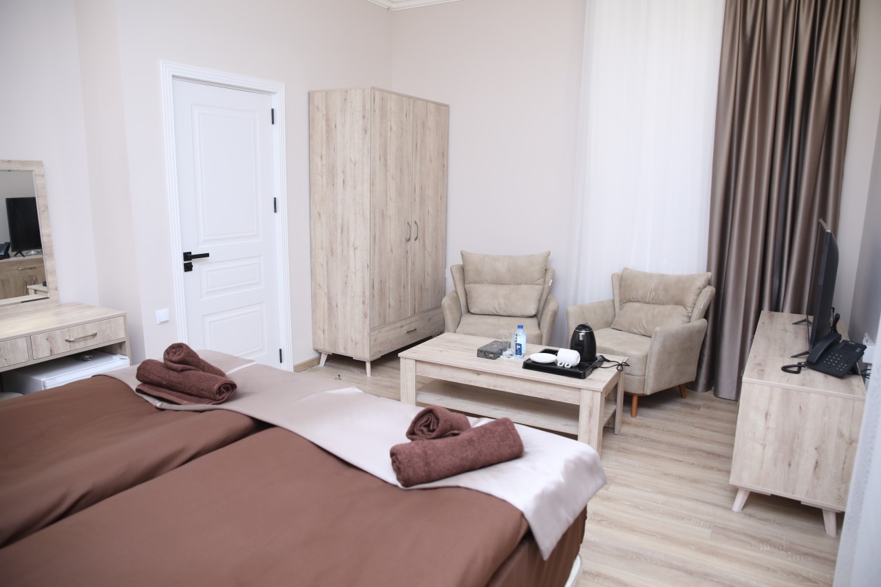 Bilgəh Kardioloji Sanatoriyasında şərait yaxşılaşdırılır - FOTOLAR