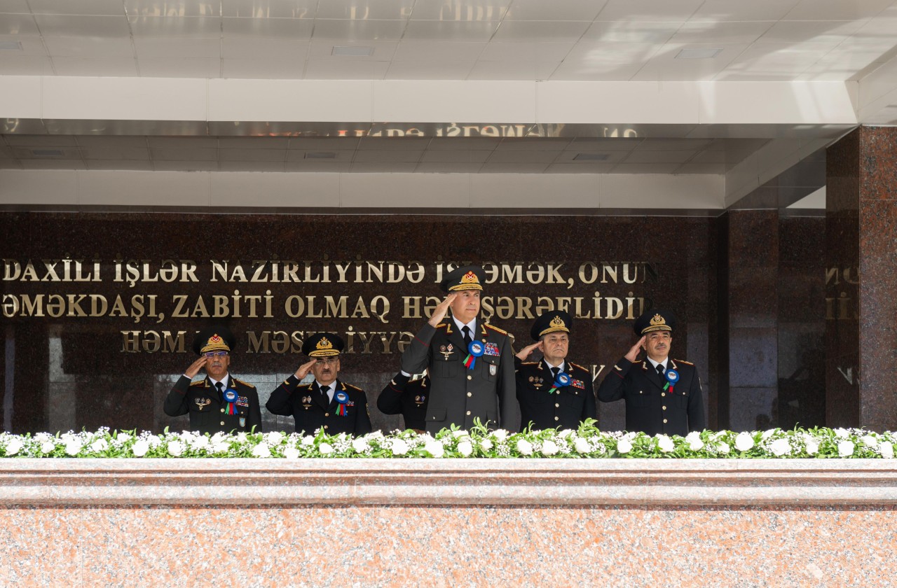 Polis Akademiyasında təntənəli buraxılış mərasimi keçirildi - VİDEO+FOTOLAR
