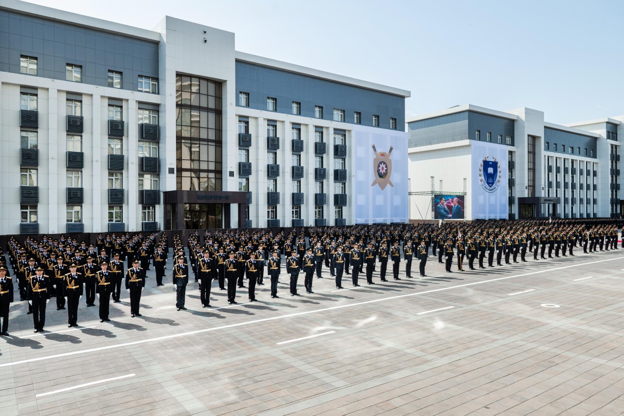 Polis Akademiyasında təntənəli buraxılış mərasimi keçirildi - VİDEO+FOTOLAR