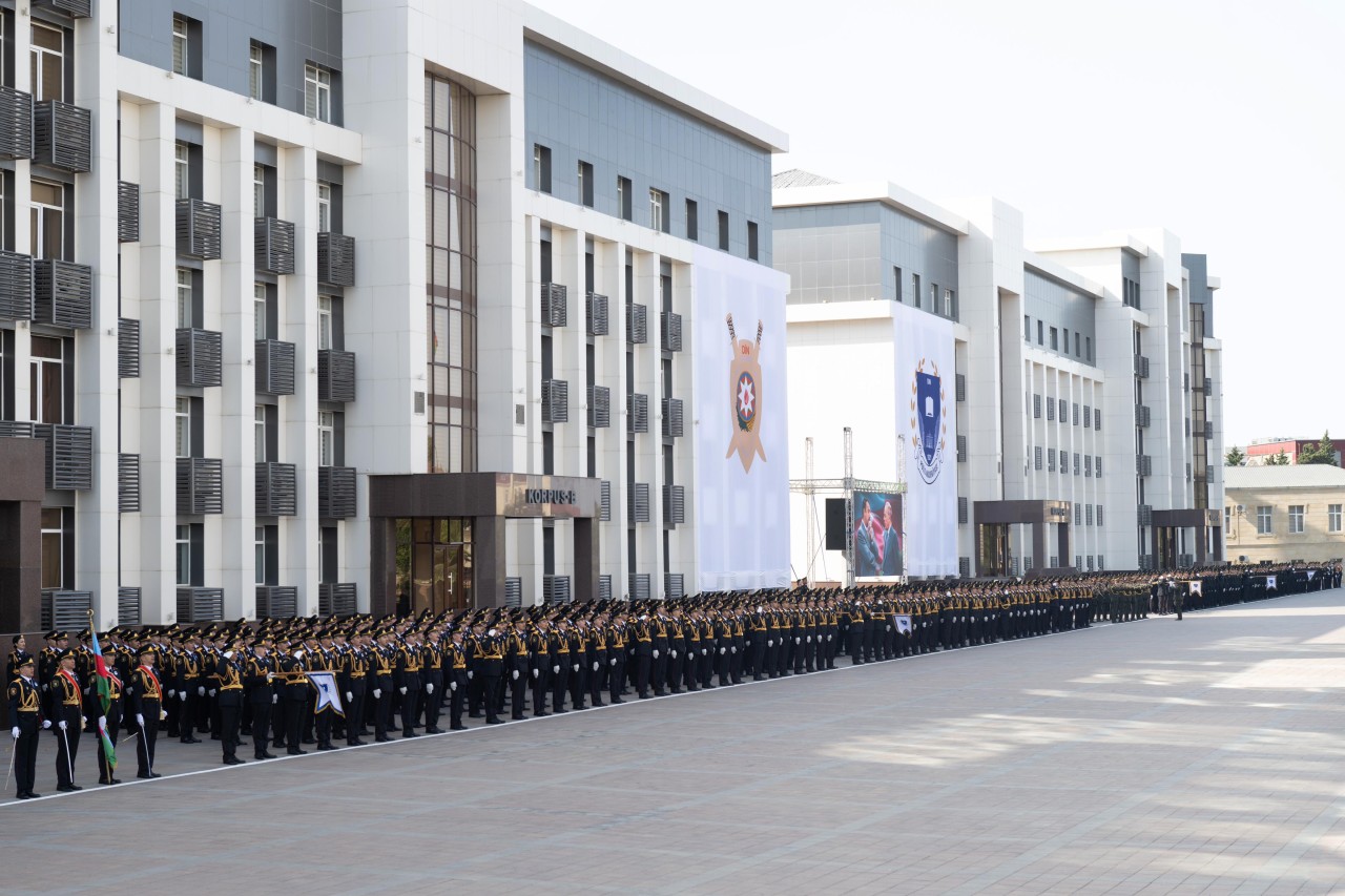 Polis Akademiyasında təntənəli buraxılış mərasimi keçirildi - VİDEO+FOTOLAR
