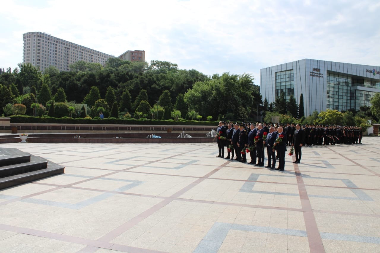 Xətai rayonunda Azərbaycan Polisi Günü qeyd olunub - FOTOLAR