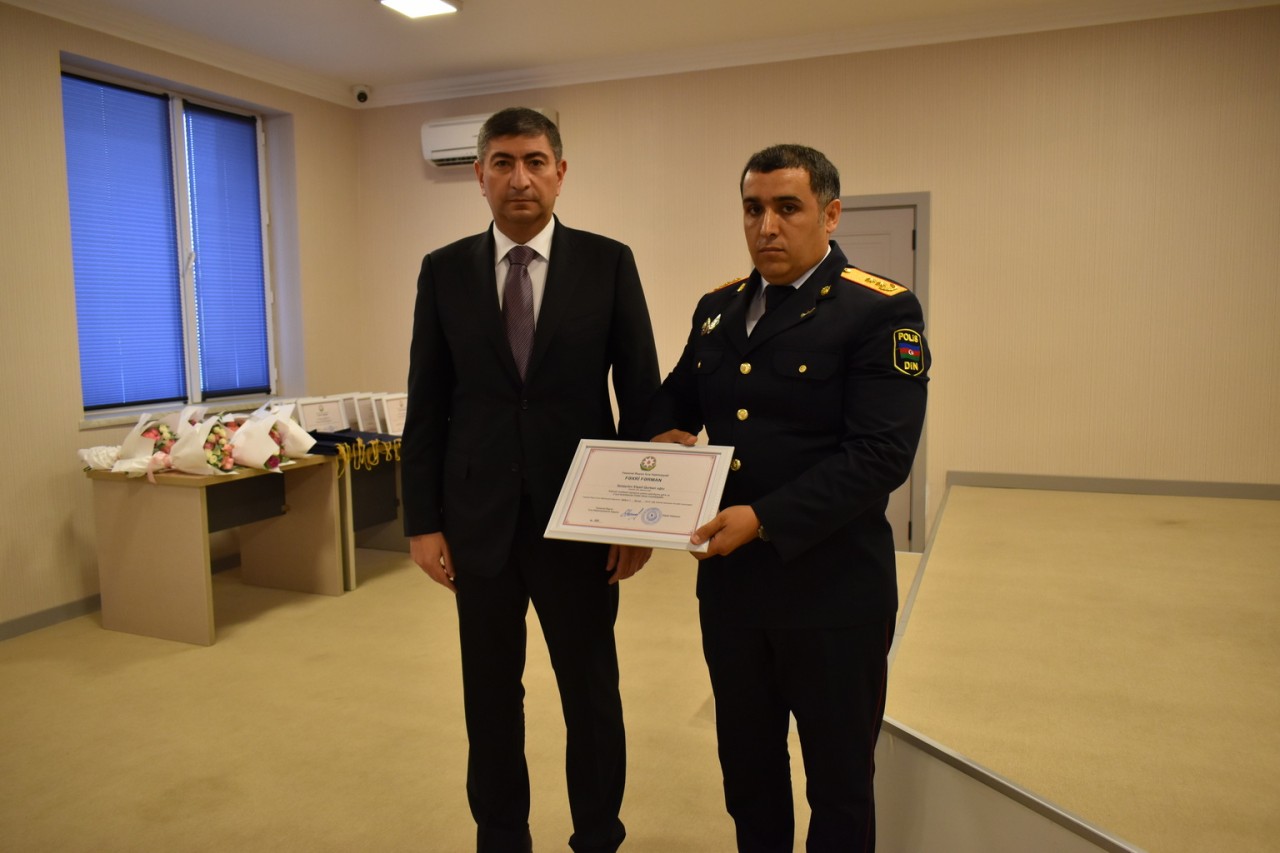 Yasamal rayonunda Polis Günü qeyd edilib - FOTOLAR