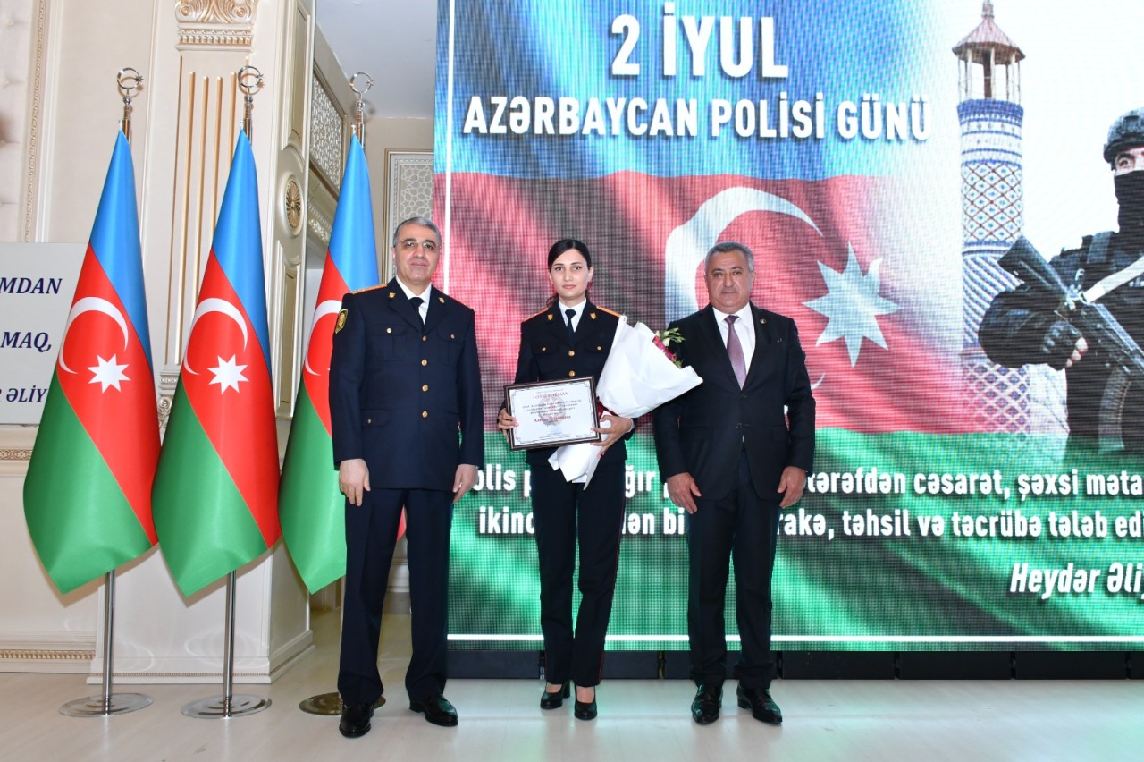 Abşeronda Azərbaycan Polisi Günü qeyd edilib - FOTOLAR