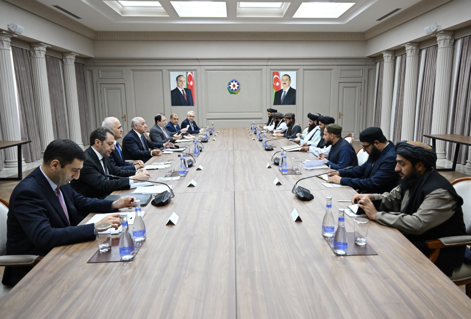 Əli Əsədov Əfqanıstanın Baş nazirinin müavini ilə görüşdü - FOTO
