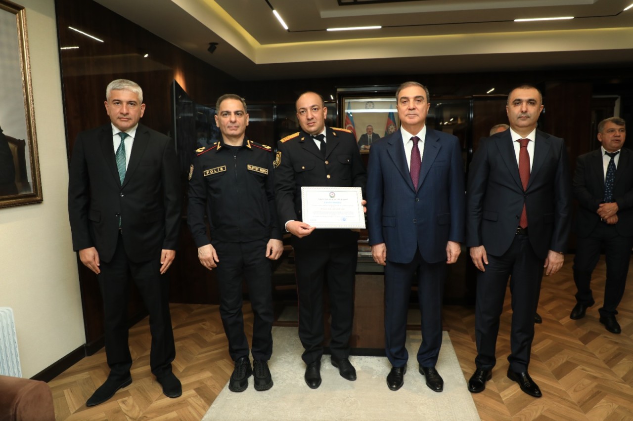 Gəncədə Polis Günü qeyd olundu - FOTOLAR