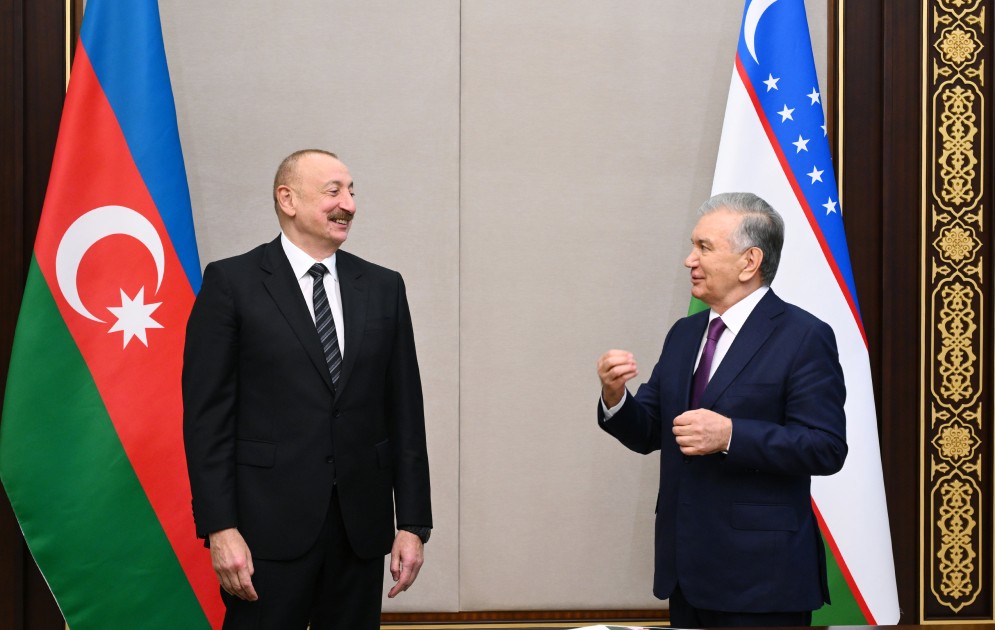 Özbəkistan səfirliyinin Bakıda yeni binası açıldı - YENİLƏNİB (FOTOLAR)