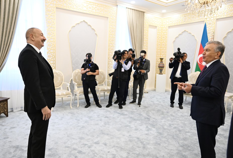 Özbəkistan səfirliyinin Bakıda yeni binası açıldı - YENİLƏNİB (FOTOLAR)