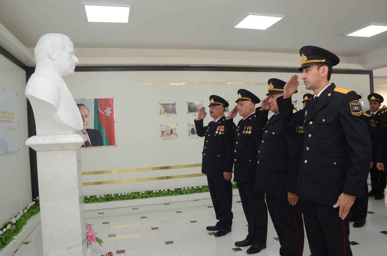 Polis Günü ilə bağlı daha bir tədbir keçirildi - FOTOLAR