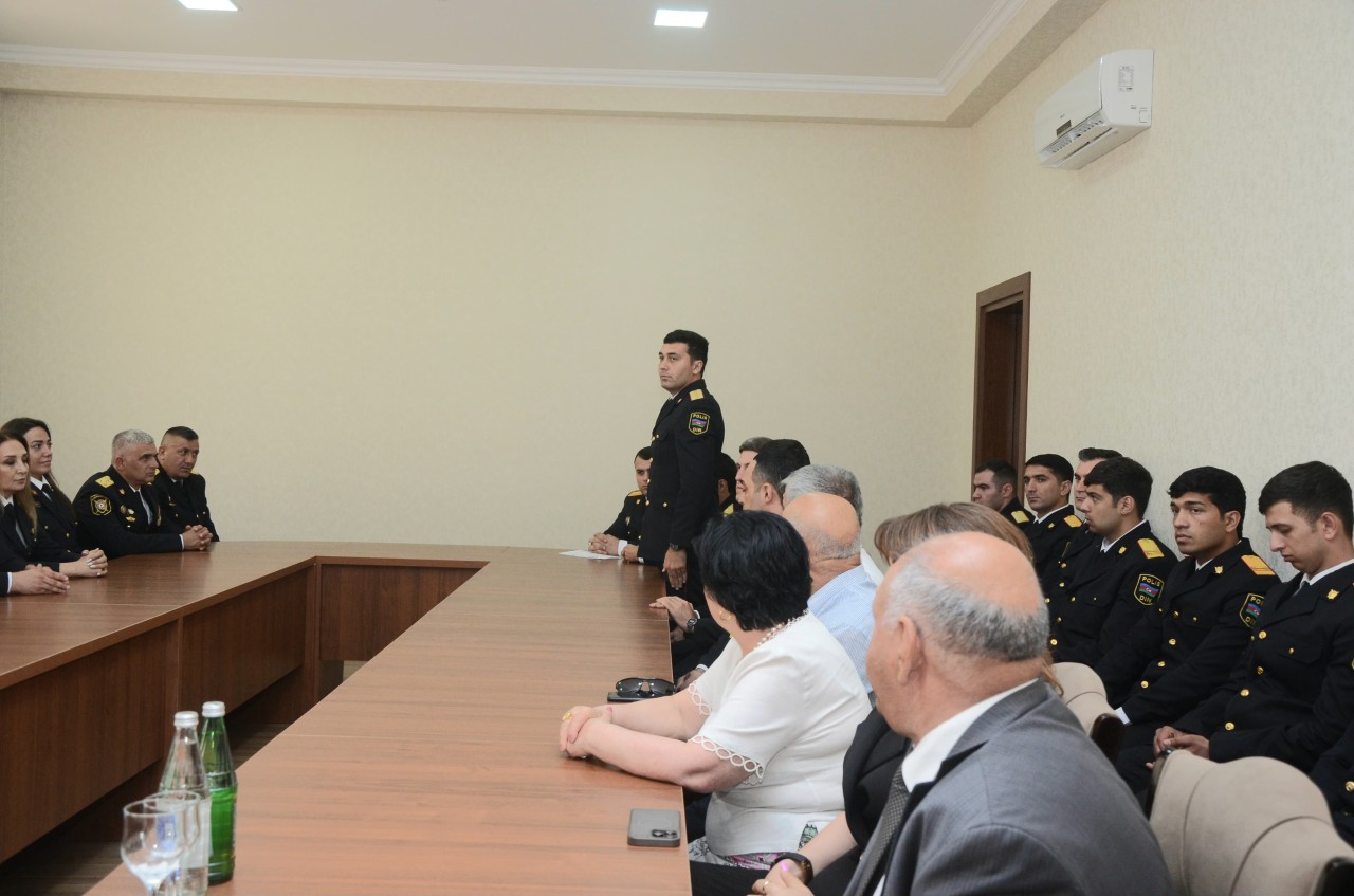 Polis Günü ilə bağlı daha bir tədbir keçirildi - FOTOLAR