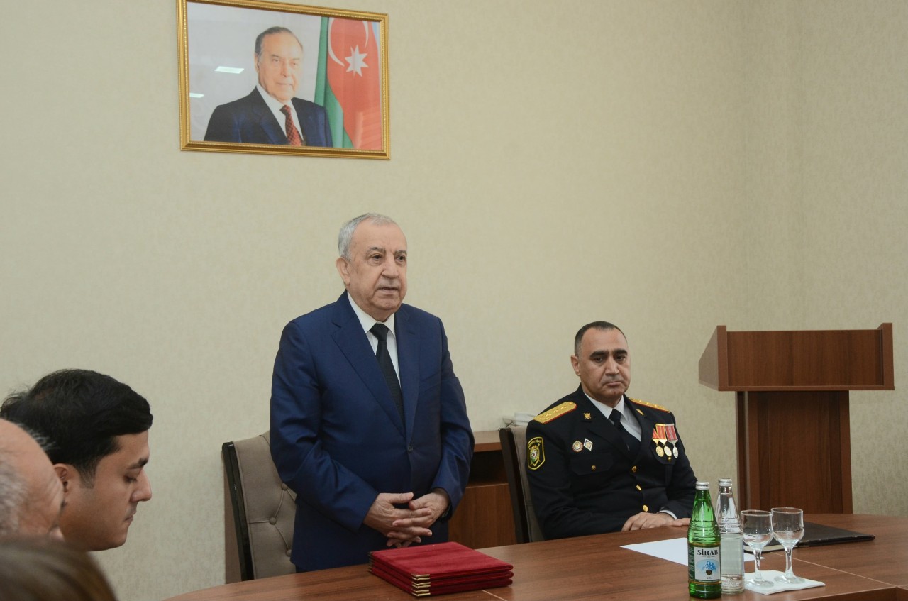 Polis Günü ilə bağlı daha bir tədbir keçirildi - FOTOLAR