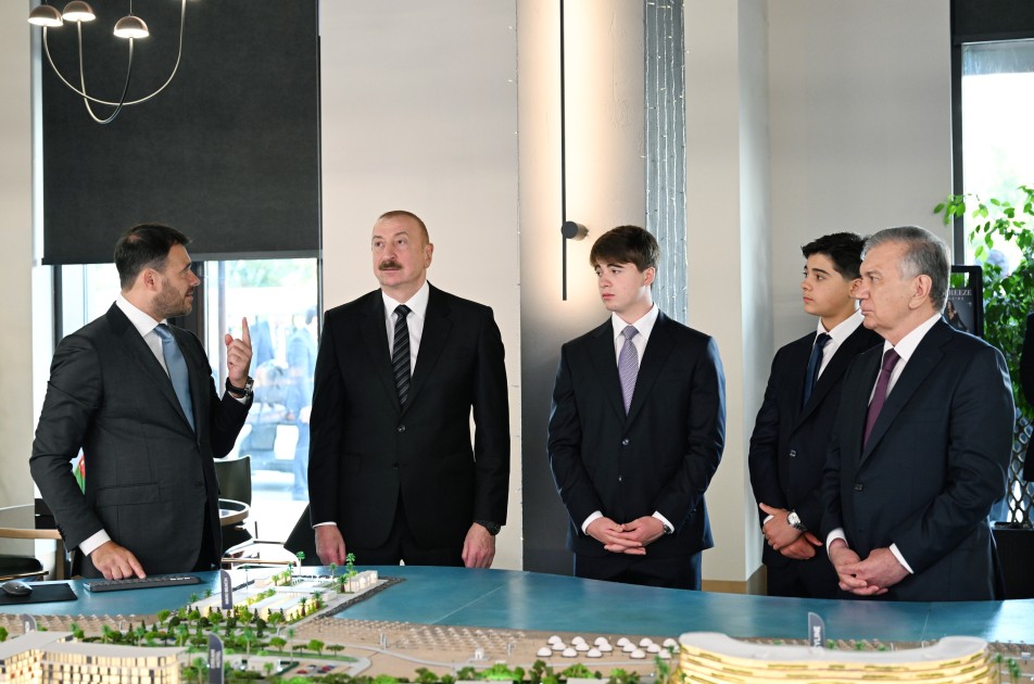 Azərbaycan və Özbəkistan prezidentləri “Sea Breeze”də - FOTOLAR