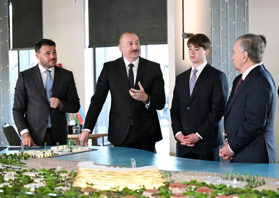 Azərbaycan və Özbəkistan prezidentləri “Sea Breeze”də - FOTOLAR