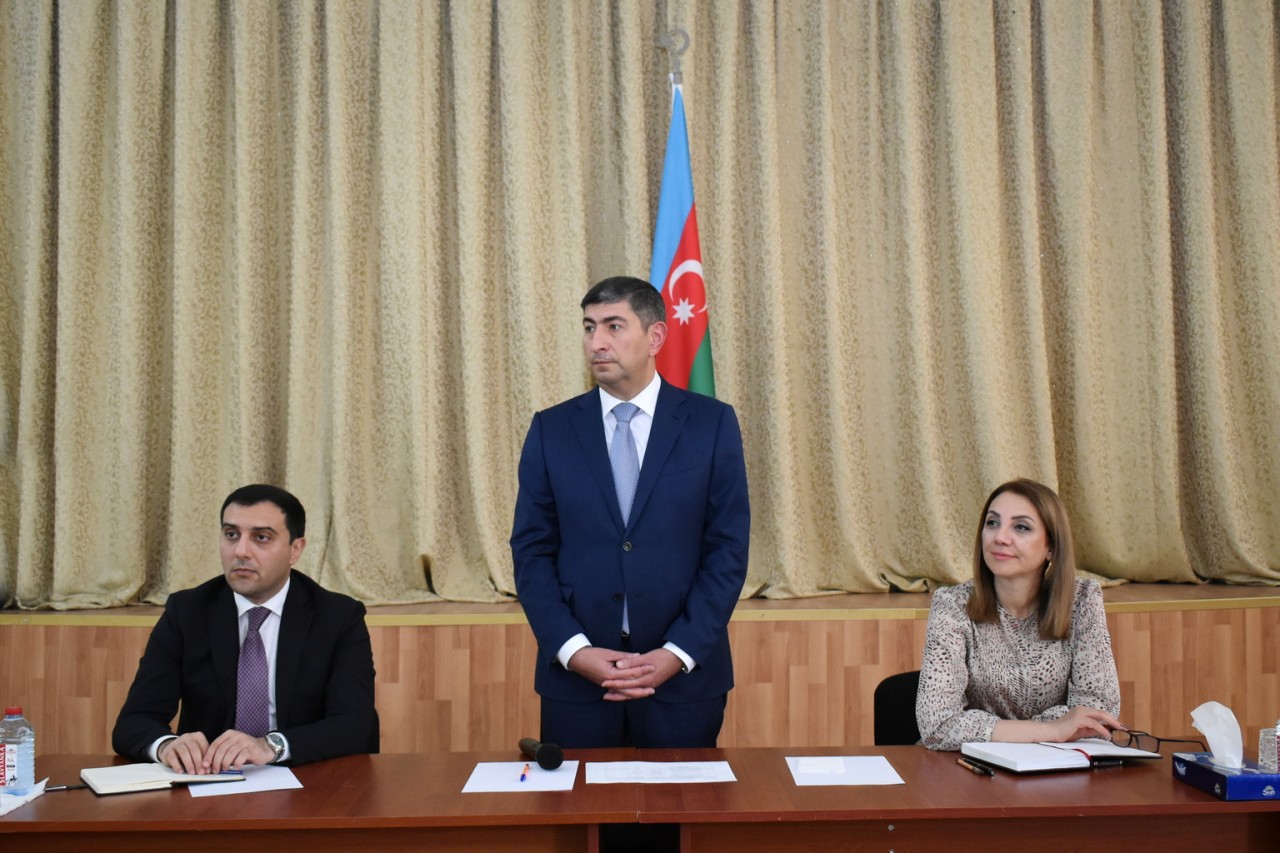 Yasamalın icra başçısı sakinlərlə görüşdü - FOTOLAR