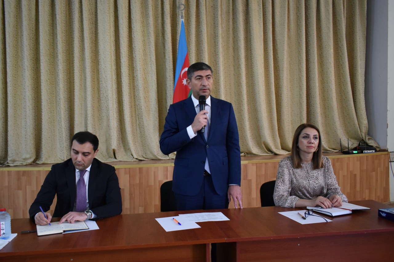 Yasamalın icra başçısı sakinlərlə görüşdü - FOTOLAR