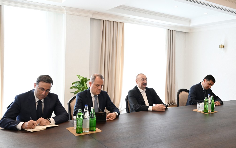 Prezident Xankəndidə qəbul keçirdi - FOTOLAR