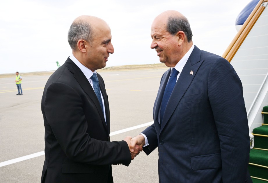 Ersin Tatar və Şavkat Mirziyoyev Füzulidə - FOTOLAR