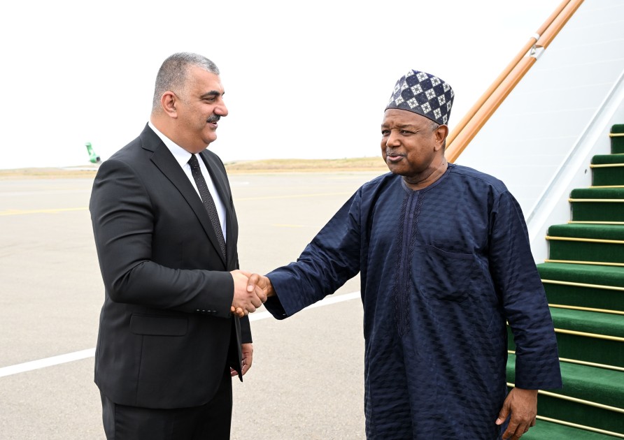 Ersin Tatar və Şavkat Mirziyoyev Füzulidə - FOTOLAR