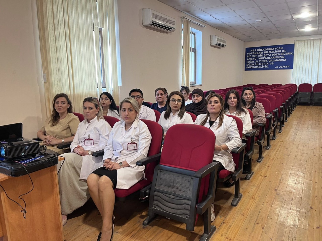 Qubadlı Rayon Mərkəzi Xəstəxanası maarifləndirici təlim keçirdi - FOTOLAR