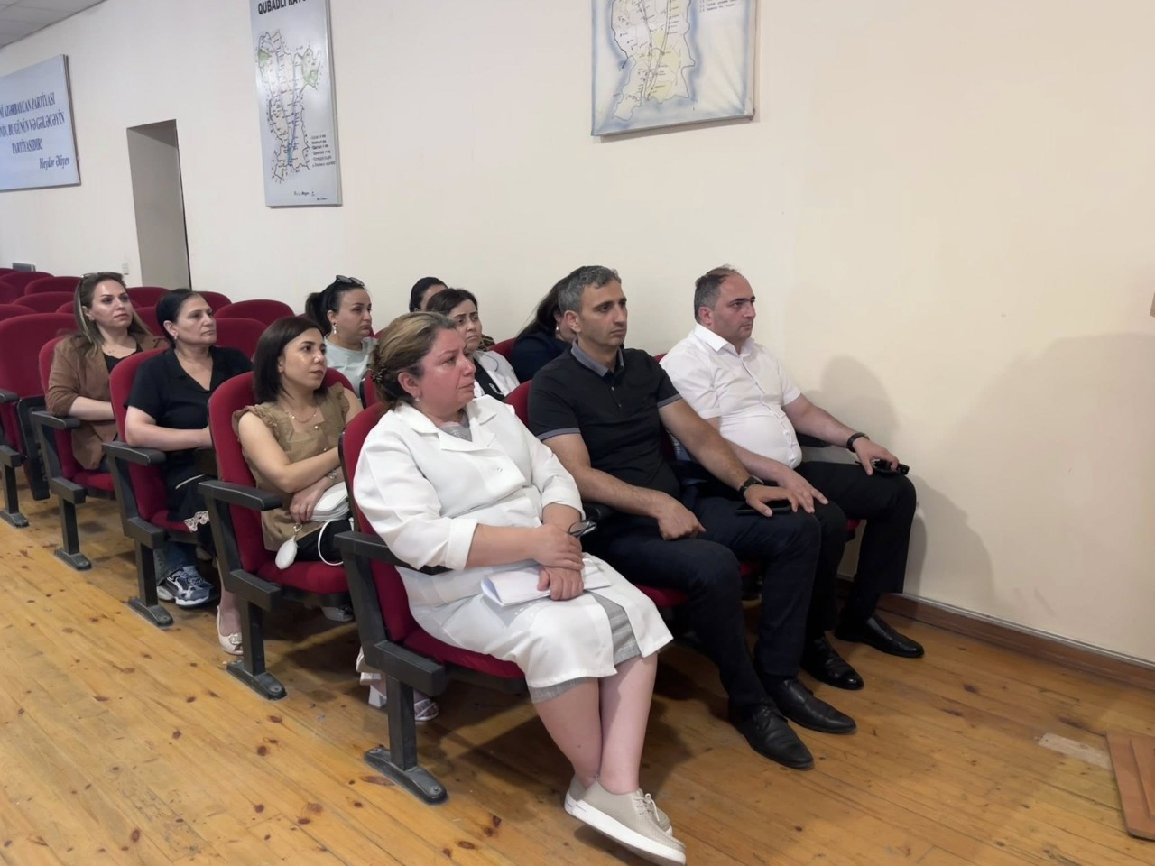 Qubadlı Rayon Mərkəzi Xəstəxanası maarifləndirici təlim keçirdi - FOTOLAR