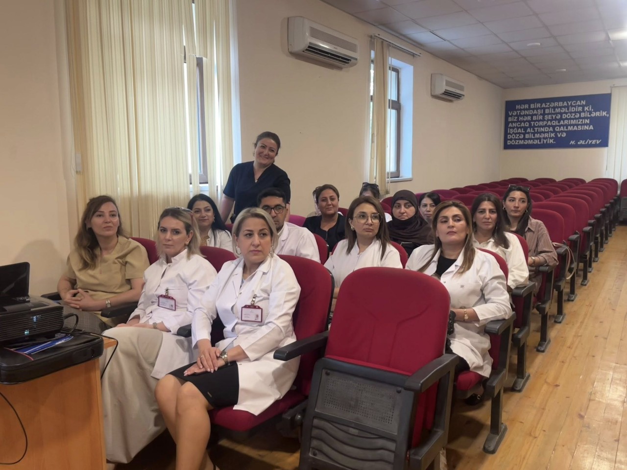 Qubadlı Rayon Mərkəzi Xəstəxanası maarifləndirici təlim keçirdi - FOTOLAR