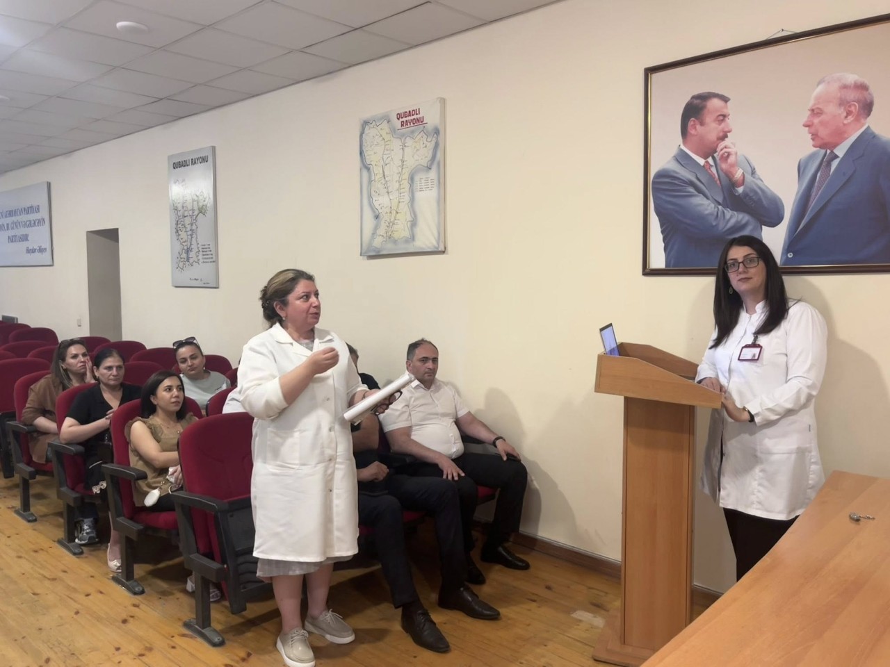 Qubadlı Rayon Mərkəzi Xəstəxanası maarifləndirici təlim keçirdi - FOTOLAR