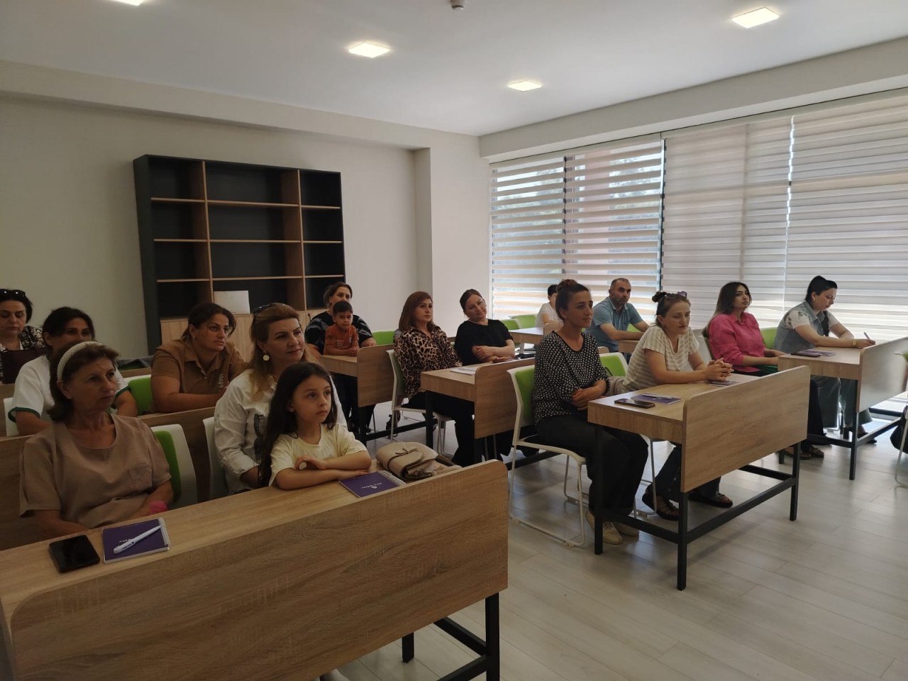 Məcburi köçkünlər psixososial dəstəkdən faydanıblar - FOTOLAR