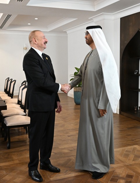 İlham Əliyev Xankəndidə qəbul keçirdi - FOTOLAR